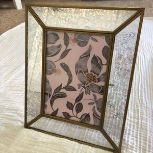 Anthropologie Gold Frame 5x7